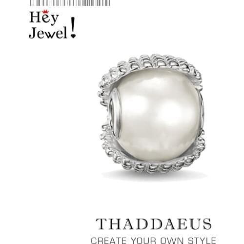 Mother of Pearl Shell Charm Beads For Women Fit Europe Bracelets DIY Fashion Silver Jewelry Making Best Mothers Day Gift