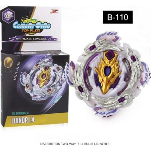 Bayblade Toys Burst Turbo B-110 Arena Toys for Children Toys With Two-way Pull Ruler Launcher YH2190