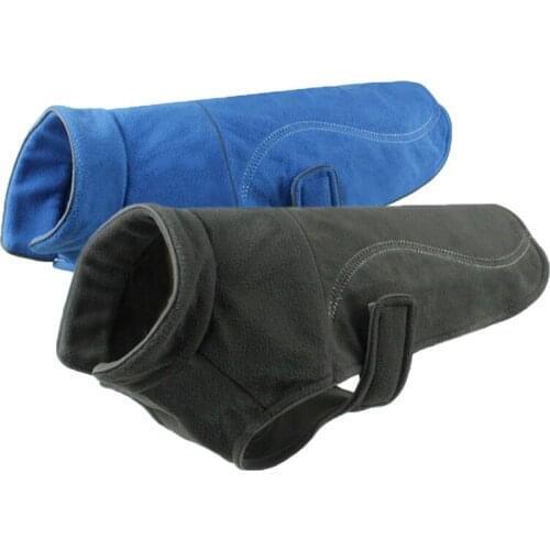 Winter Dogs Coat Jacket For Small Medium Large Dogs Warm Fleece Pet Clothing Vest Reflective Outdoor Dog Clothes S-5XL