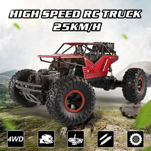 1:16 RC Car 4WD Drift Buggyd Four-wheel RC Drive Big Foot Car High Speed Racing Climbing Remote control Car Toys For Children