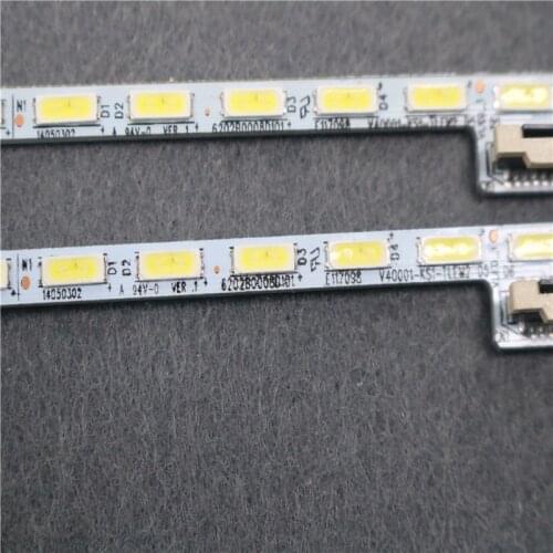 2PCS 40"screen V400DK1-KS1 LED backlight bar V400D1-KS1-TLEM2 E117098 48 LEDs 490MM