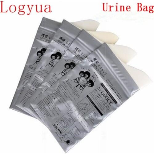 4Pcs/set Unisex Disposable 600CC Urine Bag Bags Outdoor Travel Emergency Mini Toilet For Children Adult