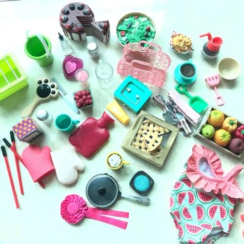 Accessories Candy Toy Play House Suitable for 18-Inch Og/JG Doll Childrens Toys Candy Toy Props for American girl