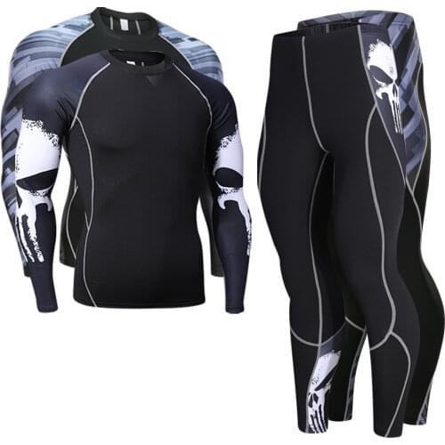 Caxa Mens winter Slim warm underwear set electrostatic prevention Long Johns quick dry tights for winter warm