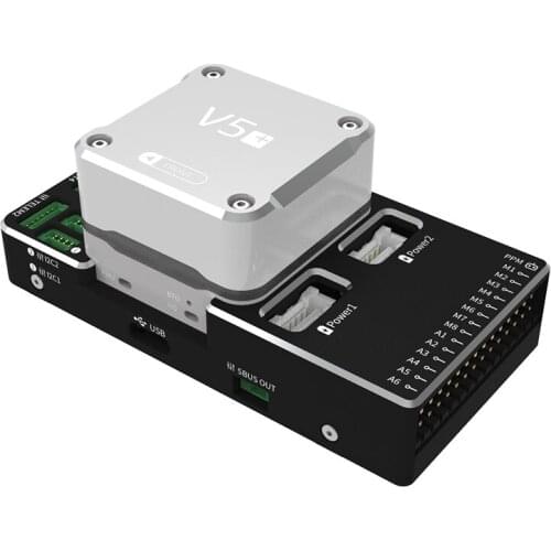 CUAV NEW V5+ Autopilot Pixhack Flight Controller for FPV RC Drone Quadcopter Helicopter Flight Simulator whole Sale