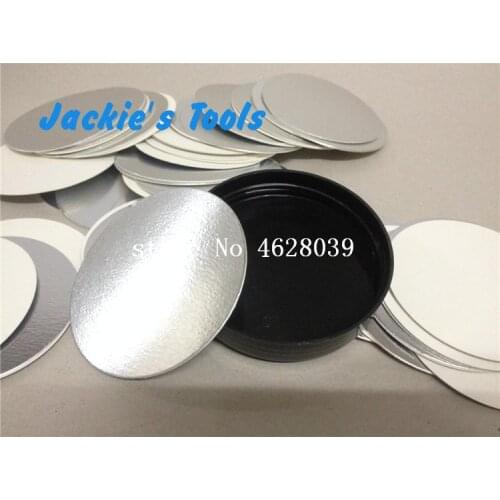 For induction sealing 21mm plactic laminated aluminum foil lid liners 10000pcs Top Quality