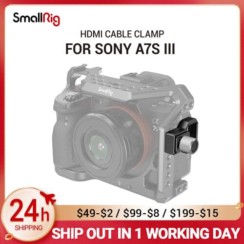 SmallRig HDMI-compatible Cable Clamp for Sony A7S III Camera Cage DIY Accessories 3000