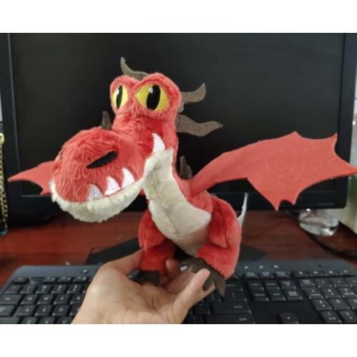 RED Dragon stuffed plush doll Toy 7"