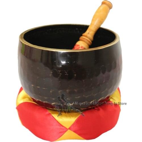 6"/15.2cm Diameter Copper Buddhist Monk Keisu Temple Prayer Singing Bowl