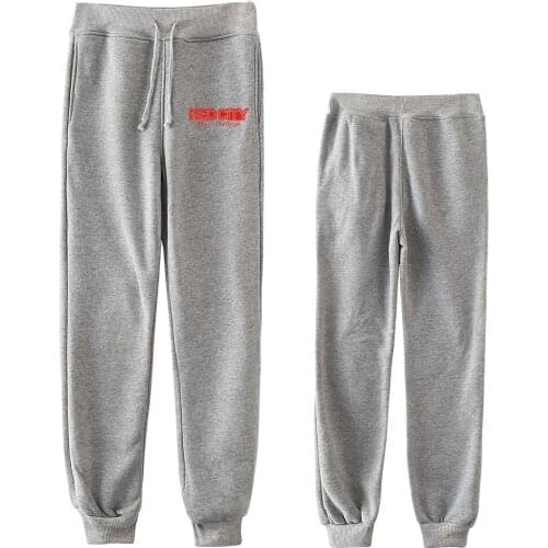 Nct 127 New Middle Waist Solid Cargo Pants Loose Streetwear Elastic Ankle-Length Trousers Men Women Casual Cotton Sweatpant