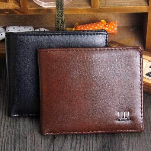 Money Clips Men Wallet Male Coin Purse Cuzdan Vallet Card Holders Money PU Perse Wallets Portomonee Bag