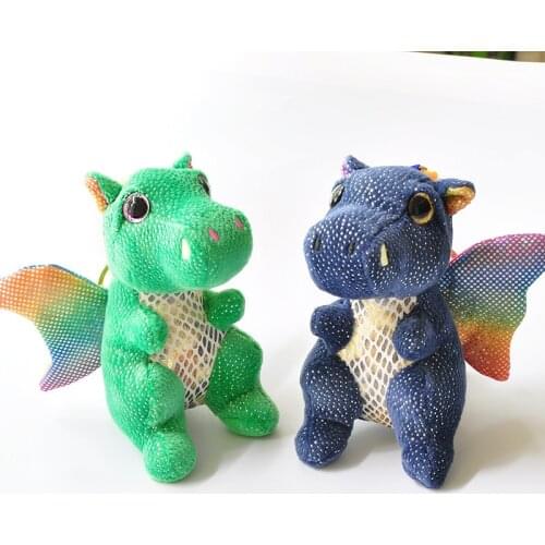 ASSOT New Arrival Animal Dinosaur Keychain Plush Doll Tyrannosaurus Rex Bag Pendant Key Ring Cute Doll Key Chain Good Quality