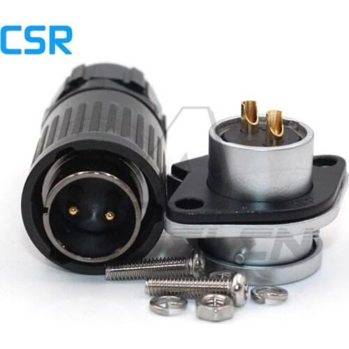 HP20 series,plastic Durable Nylon resistant 2pin connector to plug water 8 Pin Terminal Panel mount adapter power cord