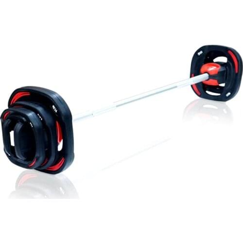 Barbell Womens Family 20kg Suit Cocodile Mouth TPU Fitness Fat Burning Big Pedal Aerobics Slimming Artifact