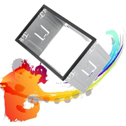 Universal 2Din Fittings Kit Radio Head Unit Installation Frame General 2Din Fittings Kit Automotive Radio Player Box