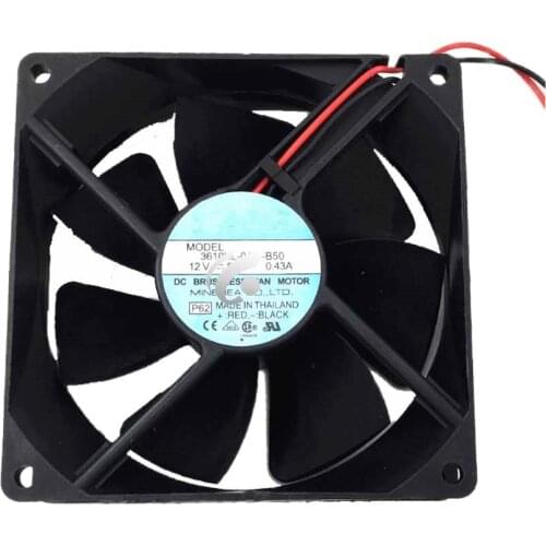 New for good working 9225 12V 0.43A 3610KL-04W-B50 3K UPS fan 92*92*25MM refrigerator cooling fan good Working on sale