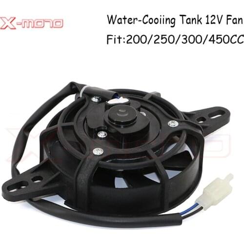 12V 35W Motorcycle Cooling fan Oil Cooler Electric Radiator Engine Radiator fit For ATV GO-kart Ktm 85 exc 250 Honda CRF 450X
