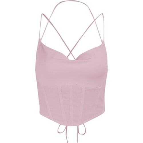 Sling Corset Women 2021 Body Shaper See Through Sexy Mesh Vest Waist Shapewear Underbust Female Casual Slim Lady Cincher