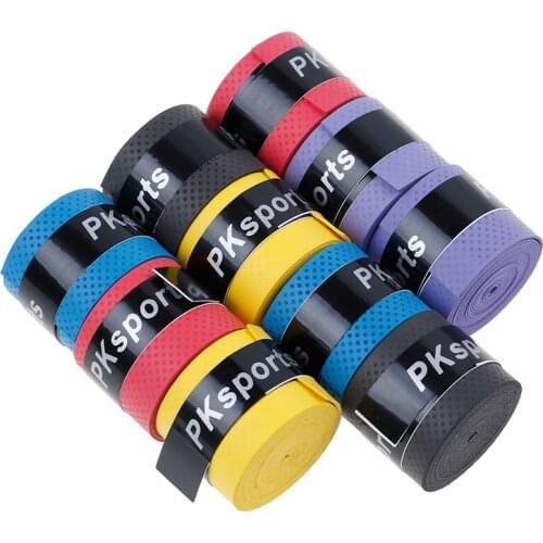 10Pcs/lot Anti-slip Sport Fishing Rods Over Grip Sweat Tennis Overgrips Tape Badminton Racket Grips Sweatband band Griffband