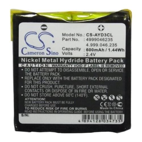 Cameron Sino 600mAh battery for AASTRA Openphone 28 for AVAYA C4065R FC1 Tenovis Integral D3 Mobile 4.999.046.235
