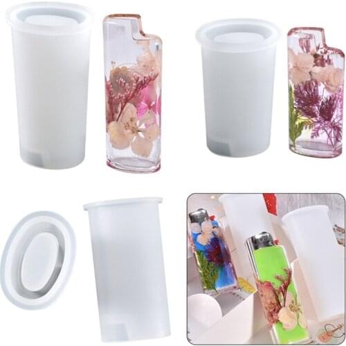 Lighter Protective Cover Molds Silicone Resin Mold Resin Jewelry Casting Mold Compatible with J5/J3/J6 Handicraft Accessories