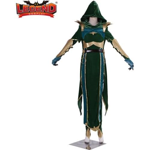 Cosplay legend Game Mortal Kombat Jade Green Version Cosplay Costume Adult Women Halloween Suit Custom Made H001