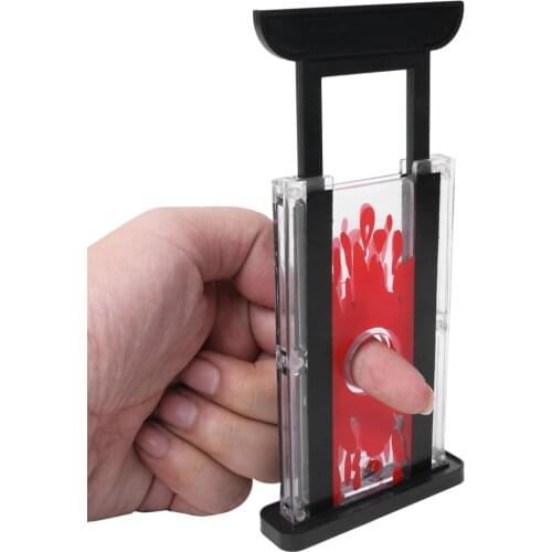 Creative Finger Chopper Guillotine Hay Cutter Magician Trick Stage Prop Magic Tricks Toy
