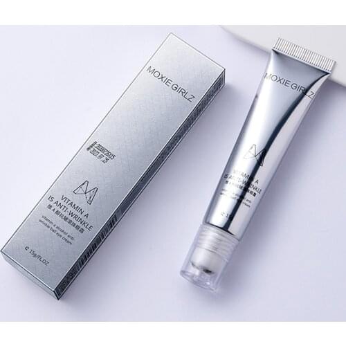 Vitamin A Massage Rolling Eye Cream Removes Dark Circles, Anti Wrinkle Moisturizing Oil Control Cream Eye Massage