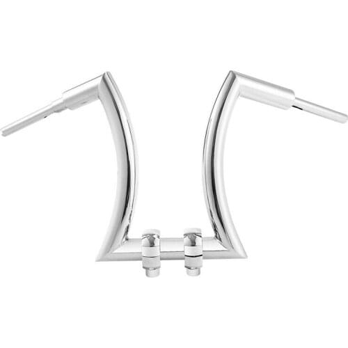 Motorcycle 16" Rise 2'' Handle Bar For Harley Road King Softail Sportster XL 883 1200