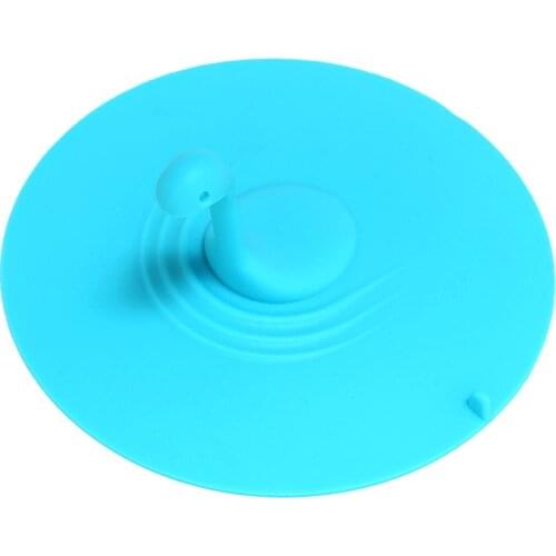 New Loch Ness Monster Floor Drain Hair Filters Kitchen Sink Strainer Sewer Anti-Odor Cover Silicone Sink Plug