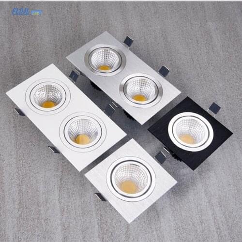 1 single-sided dimmable LED downlight COB ceiling spotlight 5W 7W 10W 14W LED ceiling recessed light indoor lighting