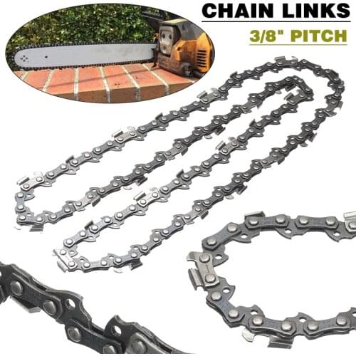 Pratical Chainsaw Chain Blade Wood Cutting Chainsaw Parts Replacement Chainsaw Chain 3/8 .050 57DL For 16" Bar Replacement Spare
