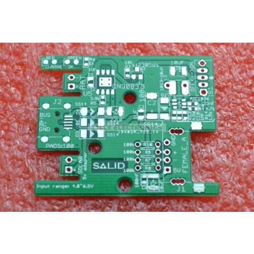 Empty PCB Board Solar Charger shield -LiPo rider