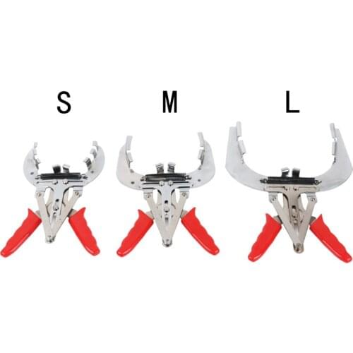 Adjustable Piston Ring Pliers Clamp Powerful Expander Remover Auto Repair Handheld Tool Nickel Plated Surface Rubber Coated Hand