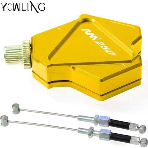 Motorcycle CNC Stunt Clutch Lever Easy Pull Cable System For SUZUKI RMZ250 RMZ 250 2004-2018 2007 2008 2009 2010 2011 2012 2013