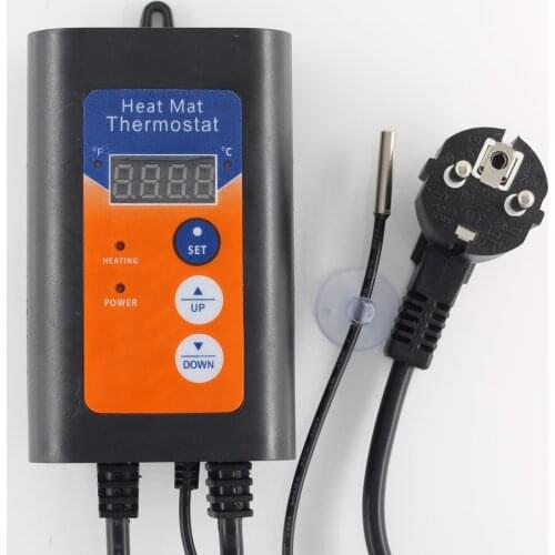 230V Heat mat thermostat, It is applied to plant seed germination and pet heating pad for warm heating