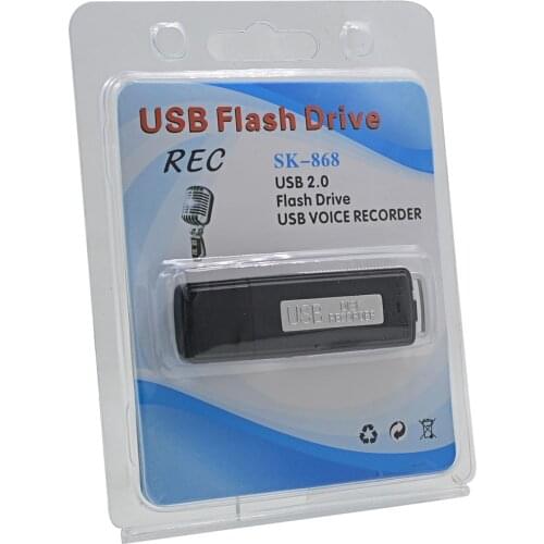 High Quality Digital 8GB USB Voice Recorder Mini Activated Audio Recorder Dictaphone Flas Pen Rechargable Gravador de voz Profes