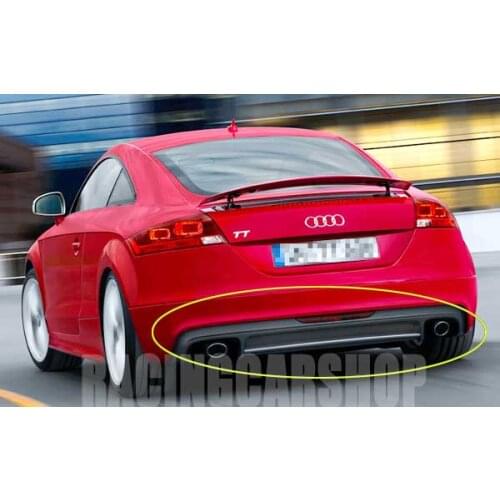 Home / For AUDI / TT / S STYLE REAR DIFFUSER PU for AUDI TT 8J 2006-2010 A053F