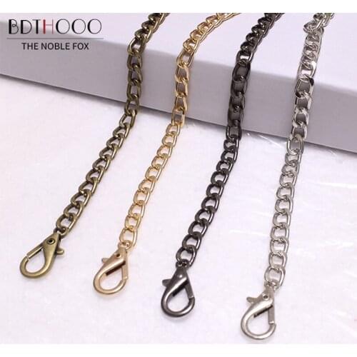 120cm Metal Chain Strap Replacement Shoulder Bags Chain width 7mm Lobster Buckle Chains