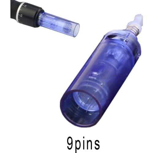 20PCS Electric Derma Pen Needles Bayonet 9 pin / Nano Cartridge For Auto Dr. Pen A1 Tattoo Needles Needle Tip