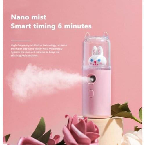 2021 New USB Nano Sprayer Facial Sprayer Mini Beauty Tools Spray Device Moisturizing Skin Care Accessories