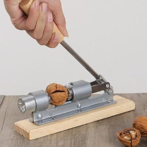 24pcs Macadamia Nut Cracker Nut Bolt Mechanical Sheller Walnut Nutcracker Nut Cracker Fast Opener Kitchen Tools ZA4951