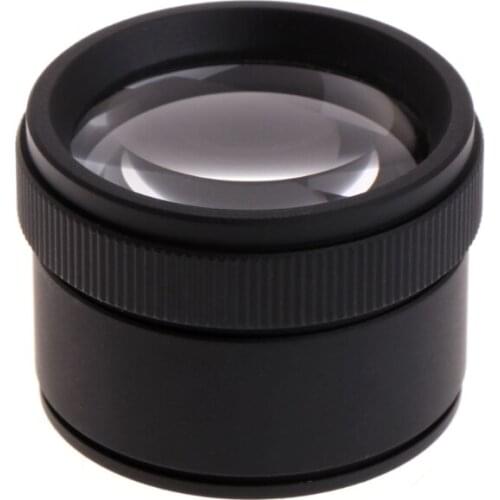 30X Portable Optics Loupe Magnifier Magnifying Glass Lens For Jeweler Stamps Magnifier