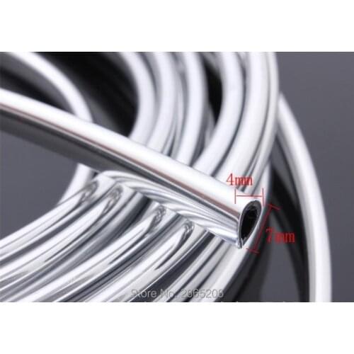 Car styling 3meter car Automotive air conditioning U Style decoration strip for Skoda Yeti Octavia Superb2 Fabia a5 accessories