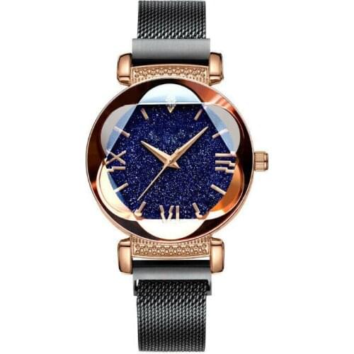 Luxury Women Watches Ladies Magnetic Starry Sky Clock Fashion Shining Female Wristwatches relogio feminino zegarek damski