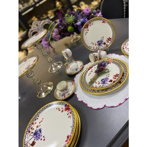 Drop Tea Set 12 pieces Provence Flowers