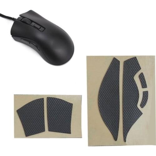 G32B Hotline Games Mouse Skates Side Stickers Sweat Resistant Pads Anti-slip Tape for razer Deathadder V2 Mini Mouse