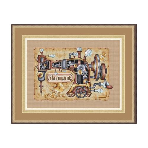 Linen sewing machine Cross Stitch Kit Packages Counted Cross-Stitching Kits New Pattern NOT PRINTED Cross stich Painting Set