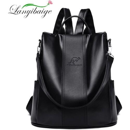 Fashion Backpack Large Capacity Casual Bagpack Campus Student School Bag Travel Bags 2021 Multifunctional Fashion School Bag