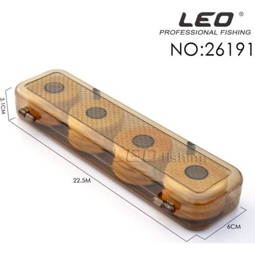 8pcs/Set Foam Winding Board Fishing Supplies Main Fishing Line Box Shaft Circular Storage Box Fishing Pesca Accessories